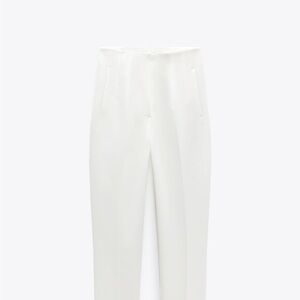 Zara White Trousers